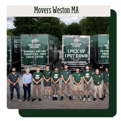 Movers Weston MA