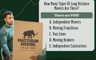 Types Of Long Distance Moving Companies