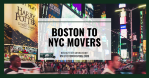 BOSTON TO NYC MOVERS