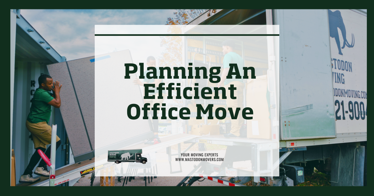 how to plan an office move