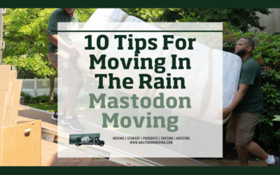 How to Move During Rainy Weather: 10 Essential Tips