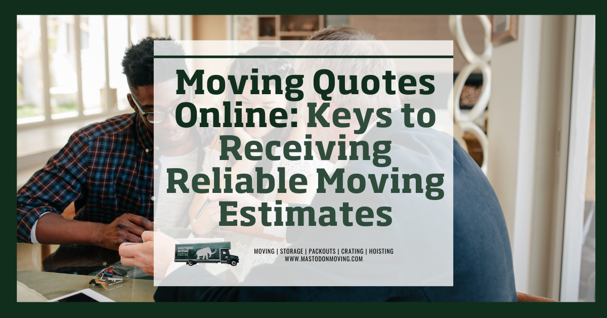 moving quotes online