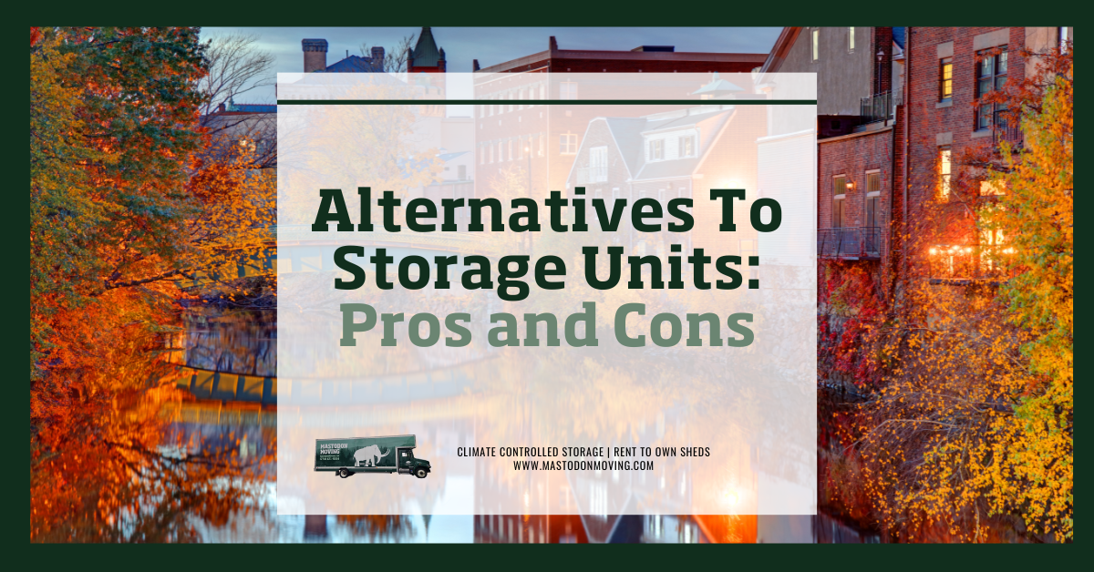 storage unit alternatives