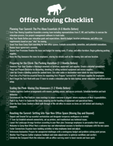 office moving checklist free pdf